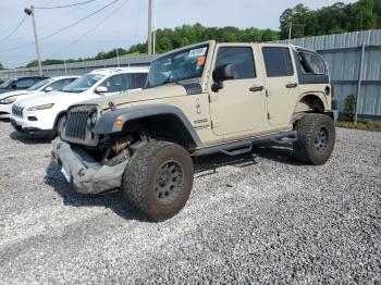  Salvage Jeep Wrangler