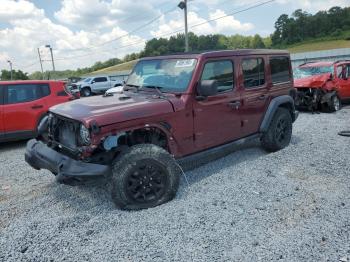  Salvage Jeep Wrangler