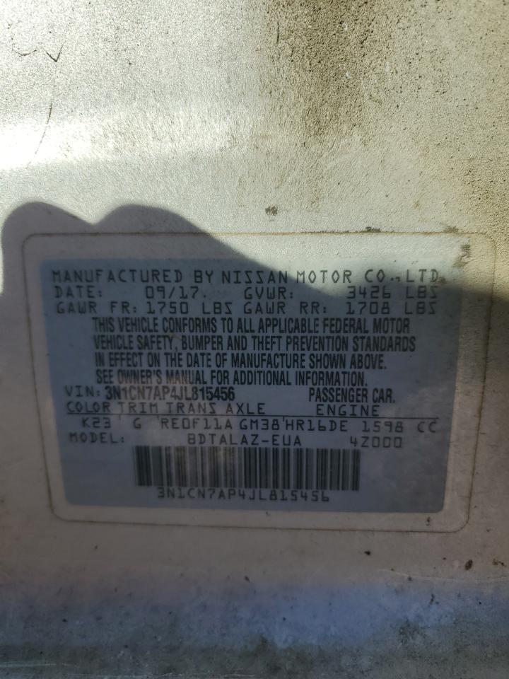 Nissan Versa S Image 5