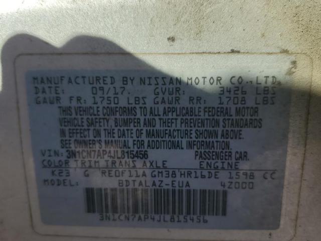 Nissan Versa S Image 5