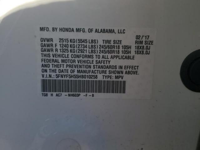 Honda Pilot Exl Image 10