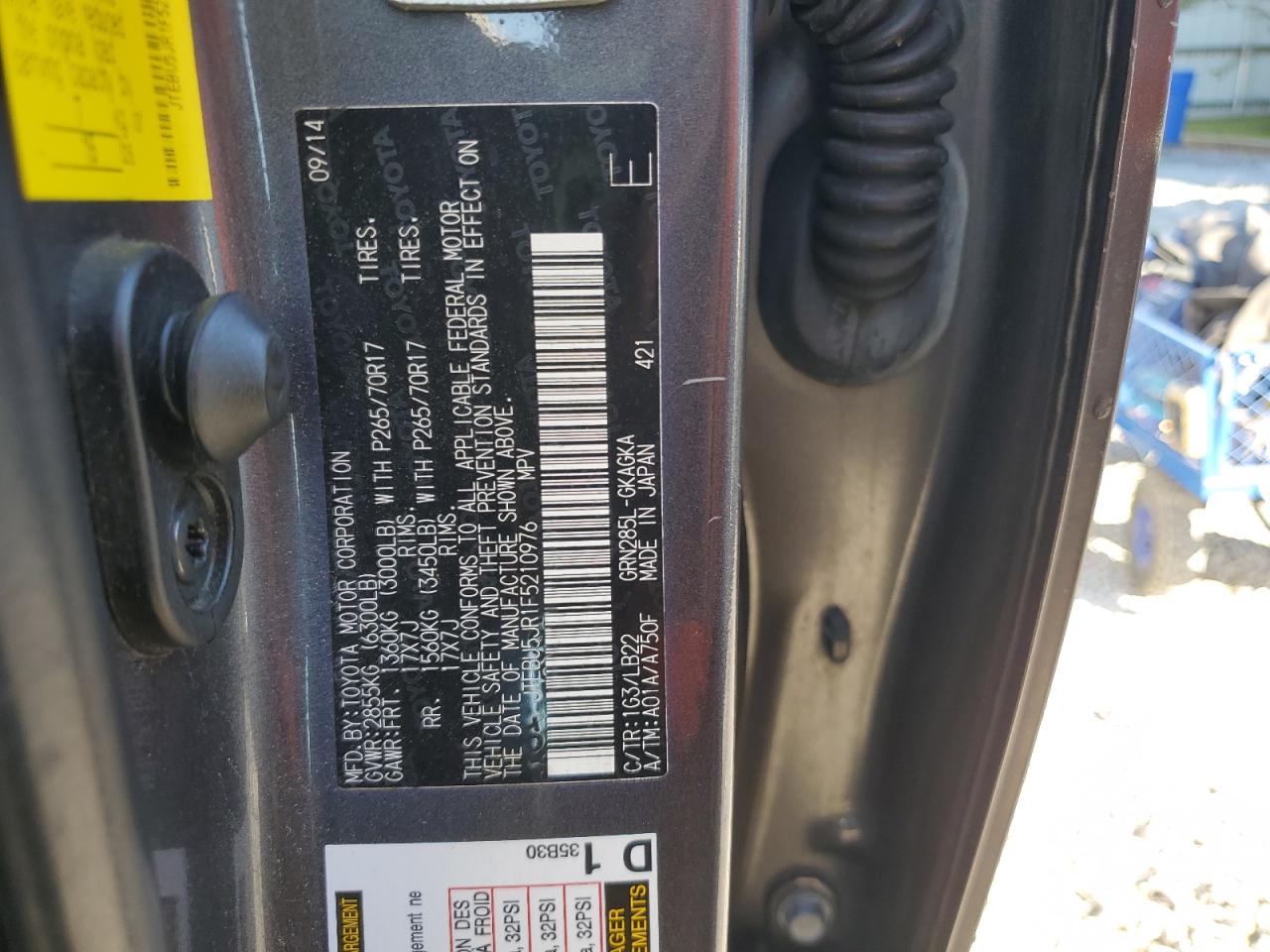 Toyota 4Runner Sr5/sr5 Premium Image 10