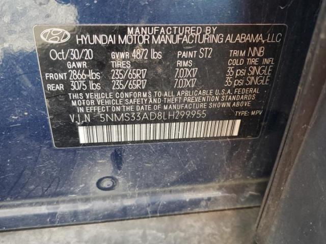 Hyundai SANTA FE Sel Image 12