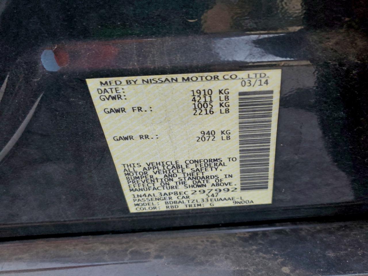 Nissan Altima 2.5 Image 8