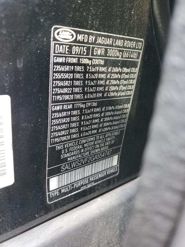 Land Rover Range Rover Hst Image 9