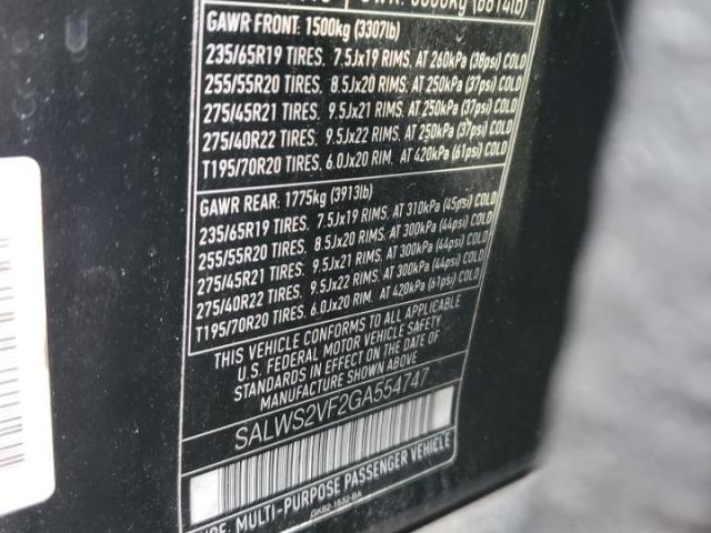 Land Rover Range Rover Hst Image 9