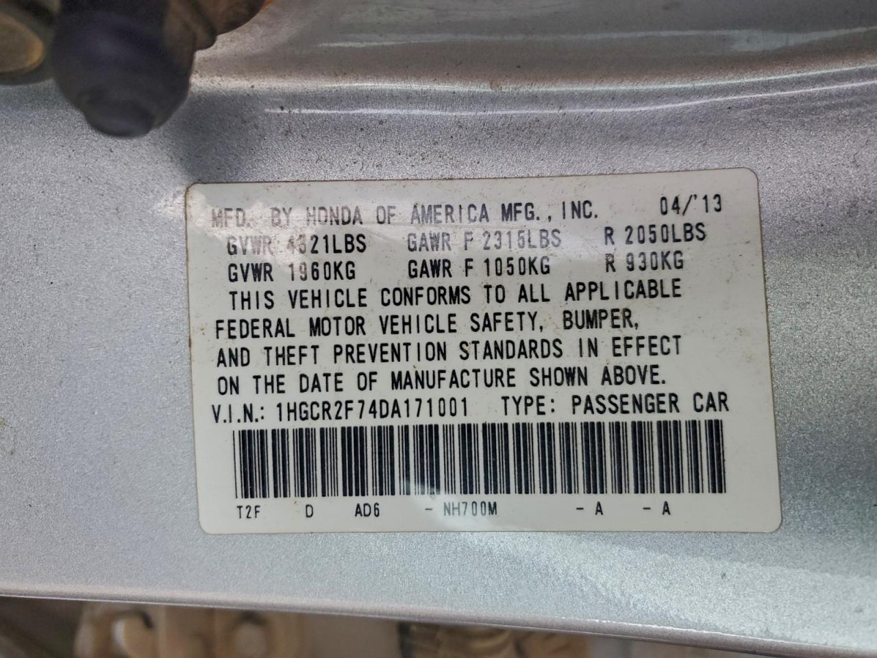 Honda Accord Ex Image 12