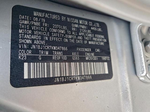 Nissan Rogue S Image 9