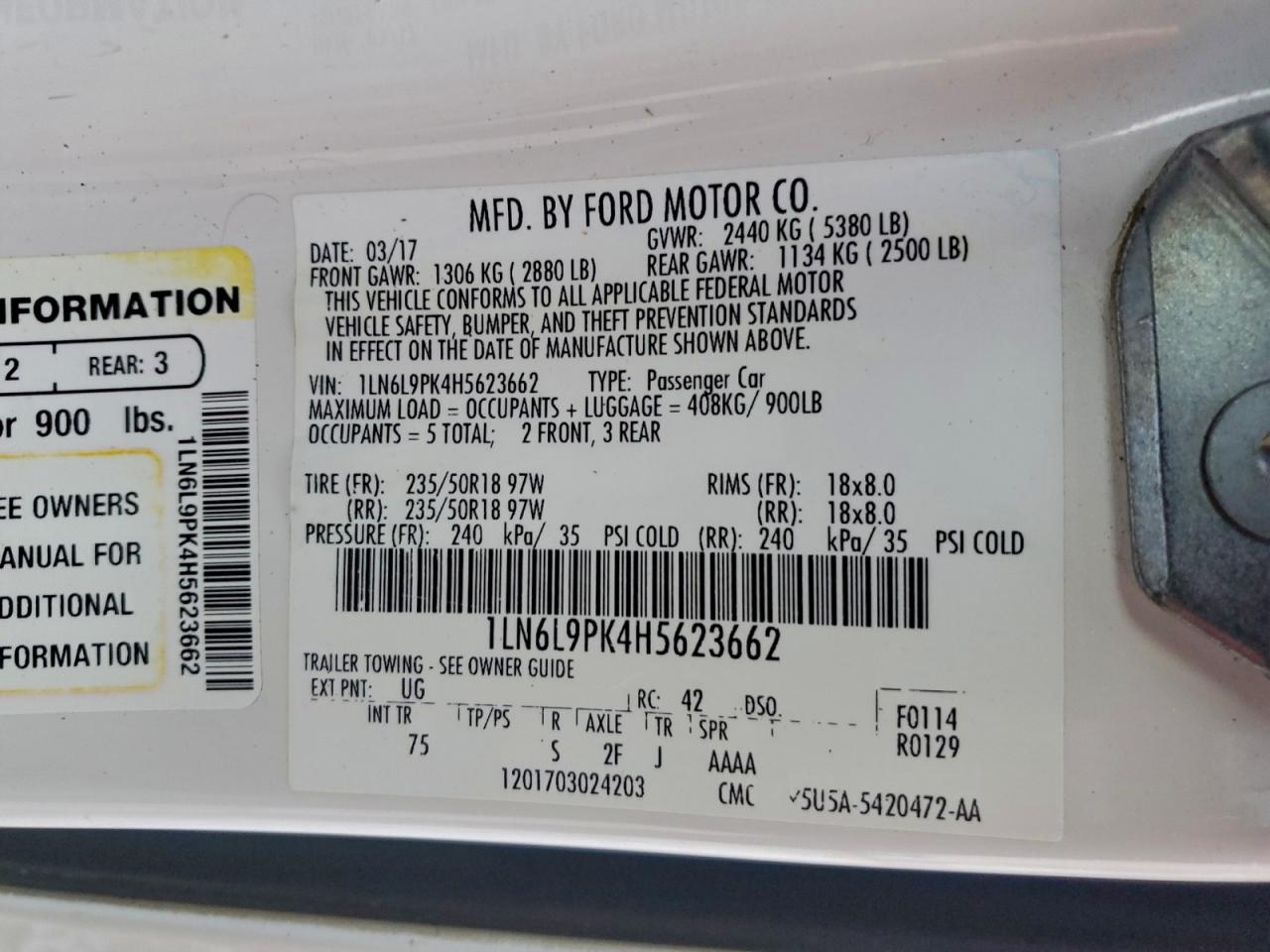 Lincoln Continental Premiere Image 8